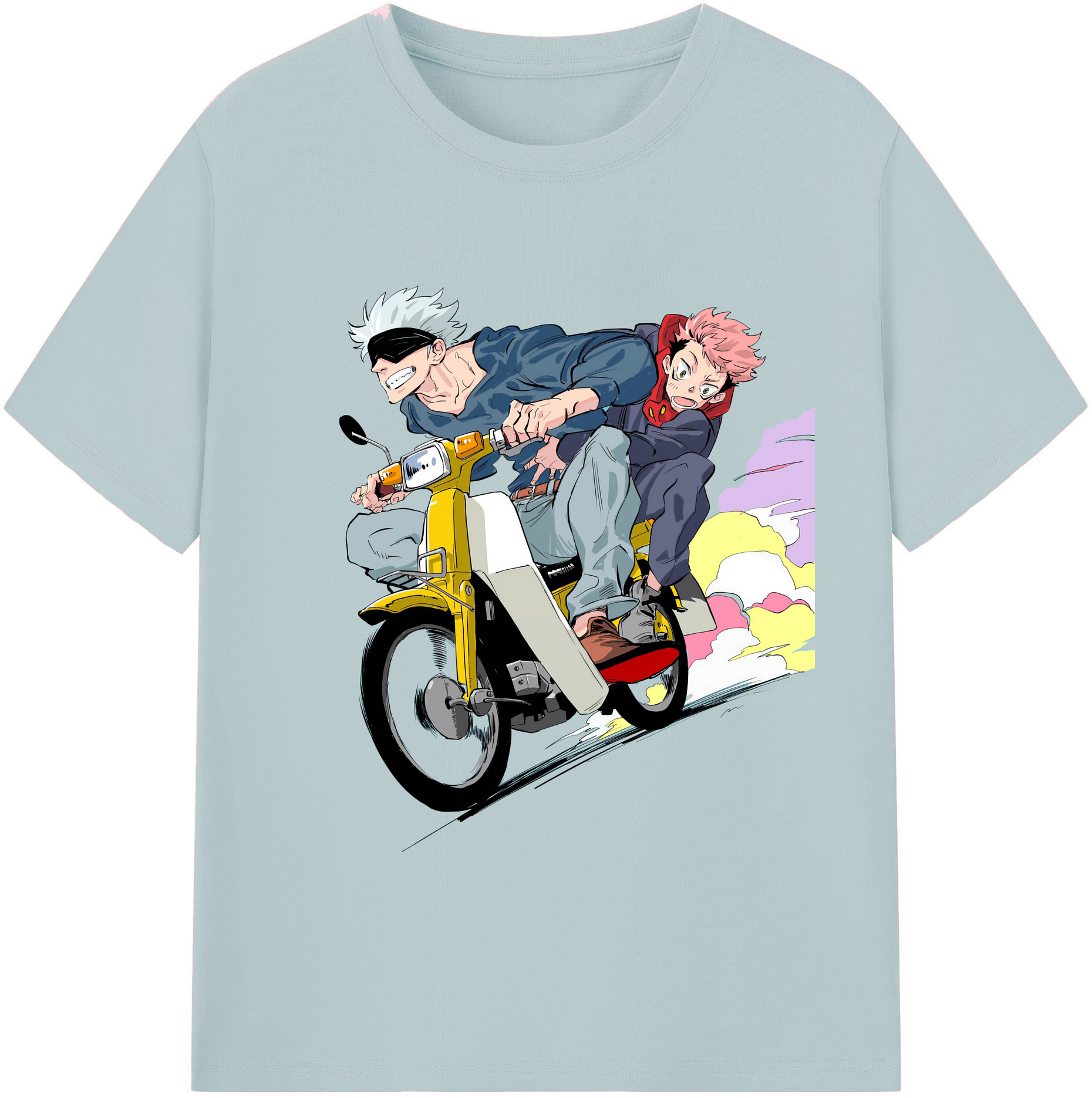 （画像用） 呪術廻戦 Jujutsu Kaisen 綿100％半袖Tシャツ（フロントプリント）